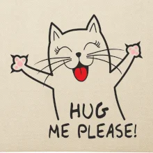 Mačka hug me please