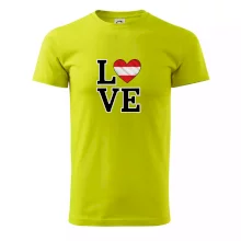 Love Rakúska vlajka