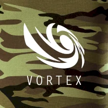 Vortex logo jednofarebné Vortex logo jednofarebné