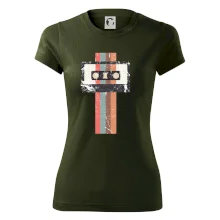 Retro kazeta - pruhy