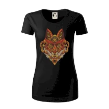 Steampunk vlk farebný