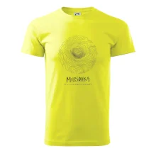 Milešovka - vrstevnice v kruhu