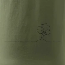 Strom s vtáčikom linka