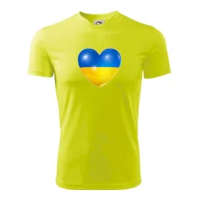 Ukrajina srdce vlajka Ukrajina srdce vlajka