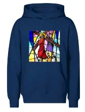 Vitráž - Ježiš a kríž