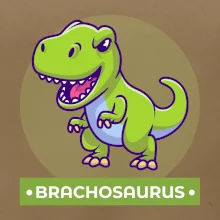 Dinosaurie rodina - bracho