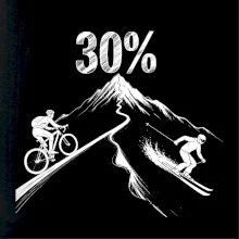 Narodeniny cyklista a lyžiar 30