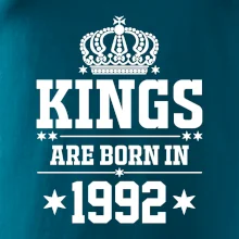 Kings are born in 1992
