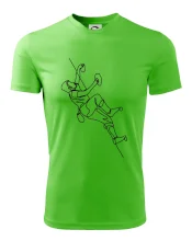 Lezecká stena jedným ťahom