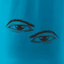 Párový motív - oko prižmúrené