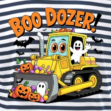 Halloweensky boo dozér