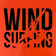 Windsurfing nápis