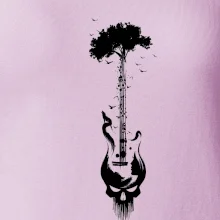 Gitara strom a lebka