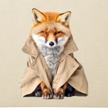 Líška v kabáte