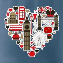 Britské srdce - objekty