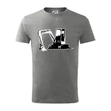 Bager bez nápisu čiernobiely