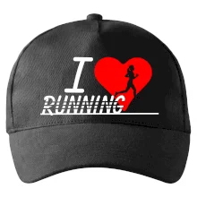 I love running dievča