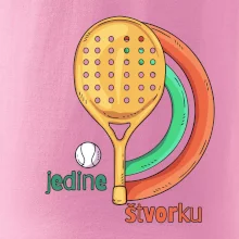 Padel jedine štvorku