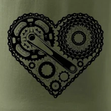 Srdce plné cyklo dielov