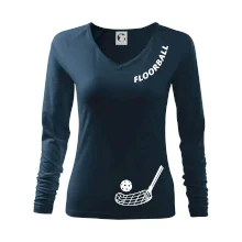 Floorball nápis šikmo