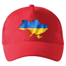 Ukrajina vlajka mapa Ukrajina vlajka mapa