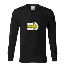 Párová turistická značka žlutá Párová turistická značka žlutá