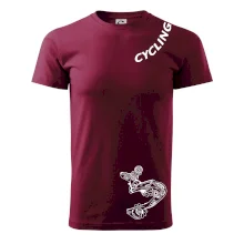 Cycling nápis šikmo