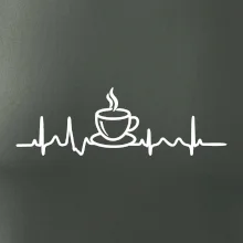 EKG hrnček kávy EKG hrnček kávy