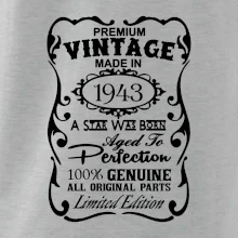 Vintage Etiketa - 1943