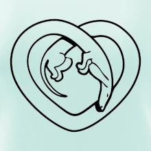 Jazvečík srdca - obrys