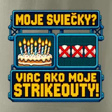 Moje sviečky viac ako moje strikeouty