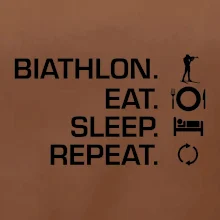 Biathlon Eat Sleep Repeat
