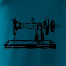 Šijací stroj - starý kreslený