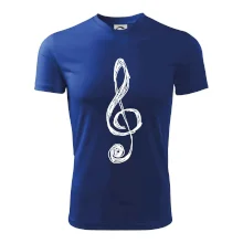 Husľový kľúč kreslený Husľový kľúč kreslený