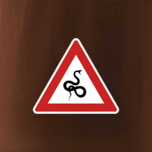 Dopravná značka - Pozor had