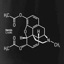 Molekulárna štruktúra Heroín