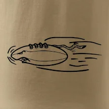 Americký futbal letiaca lopta