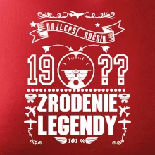 Zrodenie legendy pre pilota