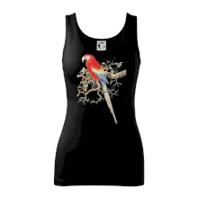 Papagáj  na listnatom strome