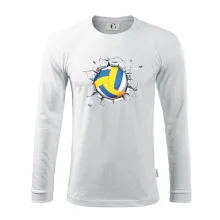 Volejbal lopta v triku Volejbal lopta v triku