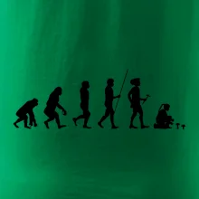 Evolúcia hubárka žena Evolúcia hubárka žena