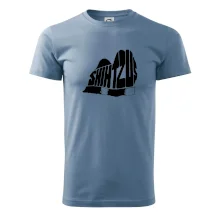 Shih-tzu - nápis v tele Shih-tzu - nápis v tele