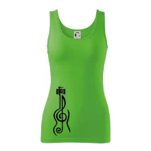 Husľový kľúč gitara