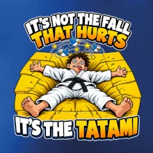 Pád bolí tatami judo