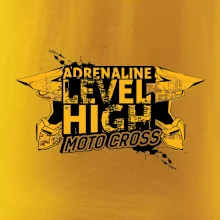 Motocross adrenaline level high