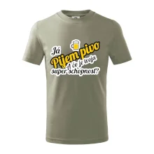 Pijem pivo - tvoja super schopnosť - šikmý