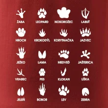 Zvieracie stopy - názvy