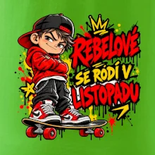 Novembroví rebeli sa rodia na skateboarde