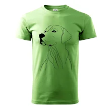 Labrador čierna kresba