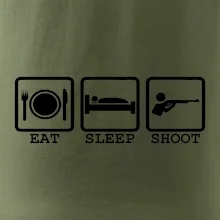 Eat sleep shot Eat sleep shot